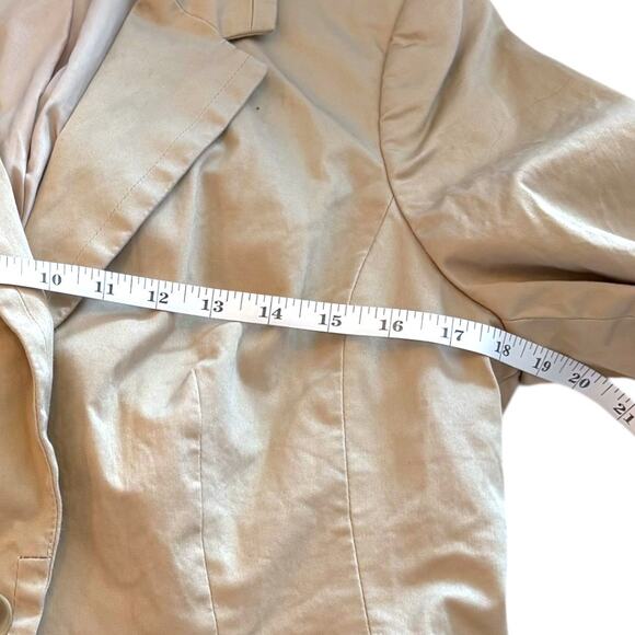 The Limited Blazer - 3/4 Sleeve w/ Pockets - Tan - Size Large - Like New - Picture 9 of 11